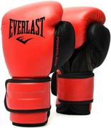 Rękawice bokserskie - Everlast Rękawice Bokserskie Powerlock Red Rozmiar 14 Oz. - miniaturka - grafika 1