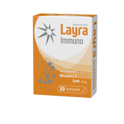 Witaminy i minerały - LAYRA Immuno x 30 kaps. - miniaturka - grafika 1