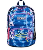 Plecaki szkolne i tornistry - Seven Plecak szkolny Adavanced Pockets, fioletowy fuksja, Custom Cloud, podwójny plecak z wieloma kieszeniami, z kieszenią na PC, kieszenią na butelkę i organizerem, plecak średni i wyższy, - miniaturka - grafika 1