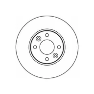 Tarcze hamulcowe - Tarcza hamulcowa MINTEX MDC1607 - miniaturka - grafika 1