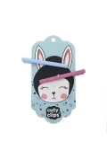 Zabawy w naśladowanie dorosłych - Spinki do włosów Snails Cuty Clips-Moon Rabbit 17 - miniaturka - grafika 1