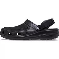 Klapki i japonki męskie - Crocs Yukon Vista II Clog 207689-0DD, męskie klapki, czarne, EU, Black Slate Grey, 42/43 EU - miniaturka - grafika 1