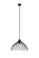 Lampy sufitowe - Sollux Lighting Umb lampa wisząca 1-punktowa czarna SL.665 SL.0665 - miniaturka - grafika 1