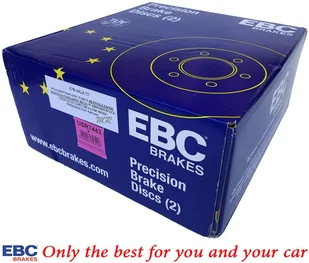 Tylna NACINANA tarcza hamulcowa 305mm EBC seria USR Chrysler Voyager Town Country 2008- - Tarcze hamulcowe - miniaturka - grafika 5