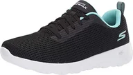 Trampki damskie - Skechers Damskie trampki Go Walk Joy 15641-nvpk Low-Top, Czarny, 39.5 EU - miniaturka - grafika 1