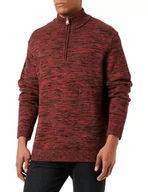 Kurtki męskie - s.Oliver Sales GmbH & Co. KG/s.Oliver Męska kurtka z dzianiny ze stójką i kołnierzem, czarny, XL - miniaturka - grafika 1