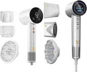 Suszarki do włosów - Suszarka SkinVibe SkinVibe Libra AirLoom SV-002WH + SkinVibe Aurea Family X Plasma SV-001SL - miniaturka - grafika 1