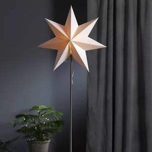 Oświetlenie dekoracyjne Moa, gwiazda + klosz, dąb - Oświetlenie świąteczne - miniaturka - grafika 3