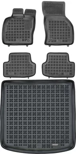 Seat Leon III ST Kombi od 2014-2020r. Bagażnik REZAW 231427 + Dywaniki REZAW 202007 - Dywaniki samochodowe - miniaturka - grafika 1