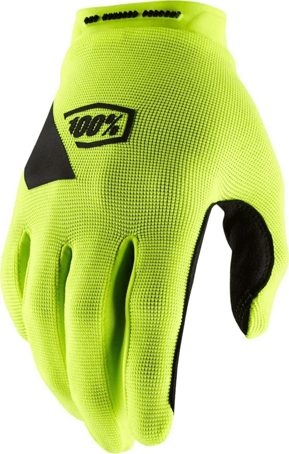 100% Rękawiczki 100% RIDECAMP Glove fluo yellow roz. S długość dłoni 181-187 mm NEW