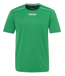 Kempa piłka ręczna poliester koszulka z krótkim rękawem trening top okrągły dekolt dziecięcy zielony rozmiar 116 - Koszulki i topy damskie - miniaturka - grafika 1