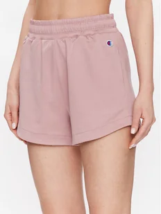 Champion Szorty sportowe 116261 Różowy Regular Fit - Spodenki damskie - miniaturka - grafika 1