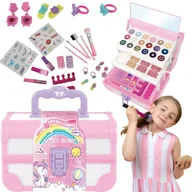 Zabawki kreatywne - KOSMETYKI DO MALOWANIA MAKIJAŻU PAZNOKCI DLA DZIECI KUFEREK PREZENT ZESTAW - miniaturka - grafika 1