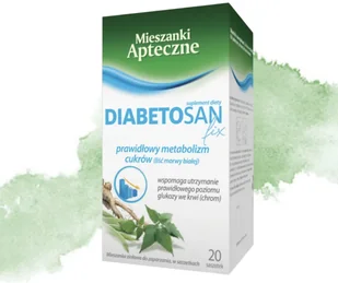 DIABETOSAN fix (metabolizm cukrów) Herbapol - Zioła - miniaturka - grafika 1