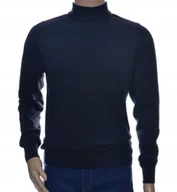 Swetry męskie - Sweter męski z półgolfem ze stójką półgolf bawełniany pod marynarkę 3XL - miniaturka - grafika 1
