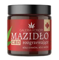 Balsamy i kremy do ciała - Mazidło CBD rozgrzewające 30 ml - Galeria Konopi - miniaturka - grafika 1