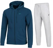 Dresy męskie - 4F MÄSKI DRES BAWEĹNA KOMPLET BLUZA SPODNIE / rozm L - miniaturka - grafika 1