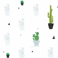 Tapety - Tapeta dla dzieci Cactus - miniaturka - grafika 1
