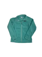 Bluzy damskie - Rozpinana bluza dziewczęca turkusowa COLUMBIA 14+ - Columbia - miniaturka - grafika 1