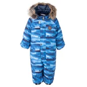 Kombinezony dla dzieci - Chłopięcy kombinezon zimowy las niebieski Lenne r.74 - miniaturka - grafika 1