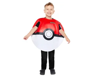 Strój dla dzieci Pokemon Pokeball Tabard rozm.3-7 lata - Stroje karnawałowe - miniaturka - grafika 1