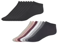 Skarpetki damskie - esmara® Skarpety stopki damskie z bawełną organiczną, 7 par - miniaturka - grafika 1