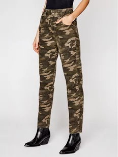 One Teaspoon Jeansy Boyfriend Camo Pioneer 23599 Zielony Relaxed Fit - Spodnie damskie - miniaturka - grafika 1