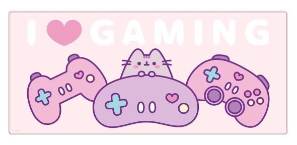 Podkładka pod myszkę gamingowa XXL Pusheen podkladka pod mysz 80x35 cm