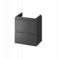 Szafki łazienkowe - SZAFKA PODUM MODUO SLIM 50 ANTRACYT ZMONT FSC MIX70% SGSCH-COC-007574 - miniaturka - grafika 1