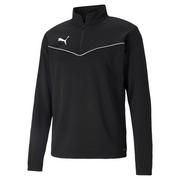 Piłka nożna - Bluza piłkarska męska Puma teamRISE 1 4 Zip Top - miniaturka - grafika 1