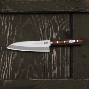 Kanetsune 2000 Shiro/ss Santoku 16,5cm - Noże kuchenne - miniaturka - grafika 8