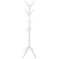 Wieszaki i stojaki - 5five Simple Smart Wieszak do przedpokoju na płaszcze 8 haczyków 178 cm biały 138940B - miniaturka - grafika 1