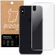 Szkła hartowane na telefon - Bizon Folia hydrożelowa na tył Bizon Glass Hydrogel, iPhone Xs / X , 2 sztuki 5903896181882 - miniaturka - grafika 1