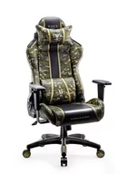Fotele gamingowe - Diablo Chairs X-One 2.0 Normal Size Legion (czarno-zielony) - miniaturka - grafika 1