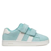 Buty dla dziewczynek - Sneakersy Geox J Eclyper Girl J45LRA 022BC C3B1Z S Niebieski - miniaturka - grafika 1