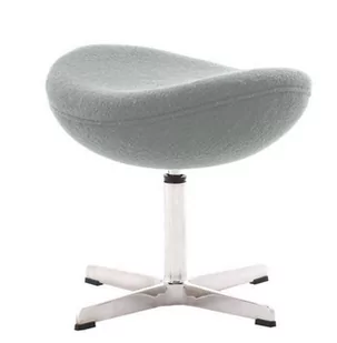 D2.Design Podnóżek Jajo popielaty kaszmir 129 Premium 71214 - Podnóżki, podpórki, podkładki - miniaturka - grafika 2