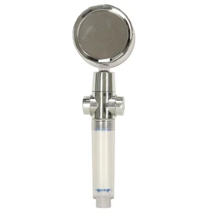 Słuchawka prysznicowa z turbiną wentylatorem złota - Akcesoria łazienkowe - miniaturka - grafika 5