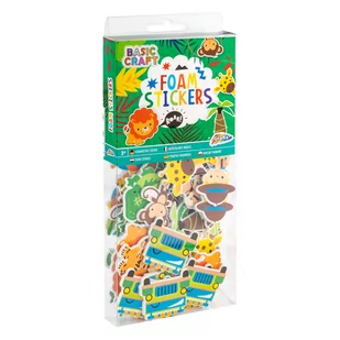 Naklejki Z Pianki Zwierzęta - Zestawy piśmiennicze - miniaturka - grafika 1