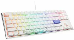 Ducky One 3 Classic White TKL MX Silver - Klawiatury - miniaturka - grafika 1