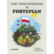 Akcesoria do instrumentów klawiszowych - Książka Łatwe piosenki patriotyczne na fortepian/PWM - miniaturka - grafika 1