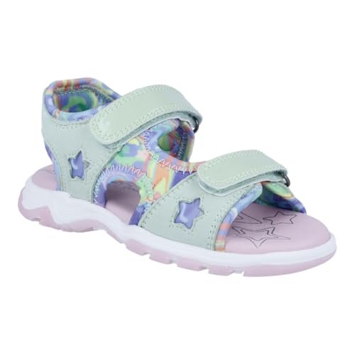 Richter Buty dziecięce dla chłopców i dziewczynek, sandały Leonie, Pistacchio/Whirl MUL, 29 EU
