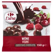 Carrefour Extra Wiśnie kandyzowane w czekoladzie 150 g