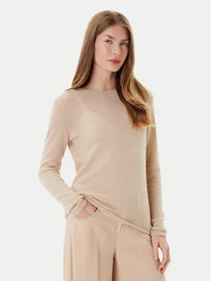 JOOP! Sweter 58 252KN58Kacy 30047487 Beżowy Slim Fit - Swetry damskie - miniaturka - grafika 1