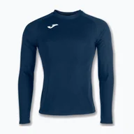 Koszulki sportowe męskie - Longsleeve termoaktywny męski Joma Brama Fleece navy - miniaturka - grafika 1