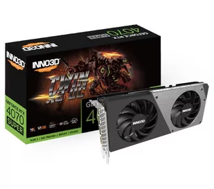 Inno3D GeForce RTX 4070 Super Twin X2 OC 12GB GDDR6X 192bit DLSS 3 N407S2-126XX-186162N - Karty graficzne - miniaturka - grafika 1