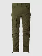 Spodnie męskie - Spodnie cargo o kroju regular tapered fit z dodatkiem streczu model ‘Rovic’ - miniaturka - grafika 1