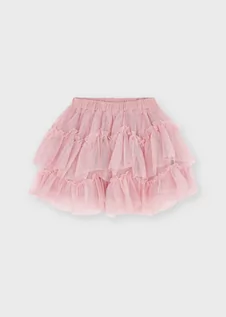 Spódnice - Spódnica Mayoral 4901-56 tiulowa z falbankami dla dziewczynki - wzrost 122 cm (7 lat) - grafika 1