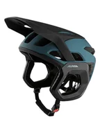 Kaski rowerowe - Alpina Kask rowerowy "Rootage Evo" w kolorze czarno-niebieskim - miniaturka - grafika 1