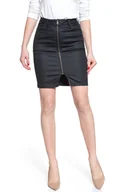 Spódnice - Damska spódnica mini Lee HIGH WAIST ZIP SKIRT W28 - miniaturka - grafika 1
