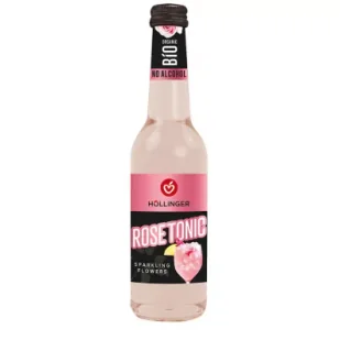 Hollinger Drink musujący bezalkoholowy rose tonic 330 ml Bio - Nalewki - miniaturka - grafika 1